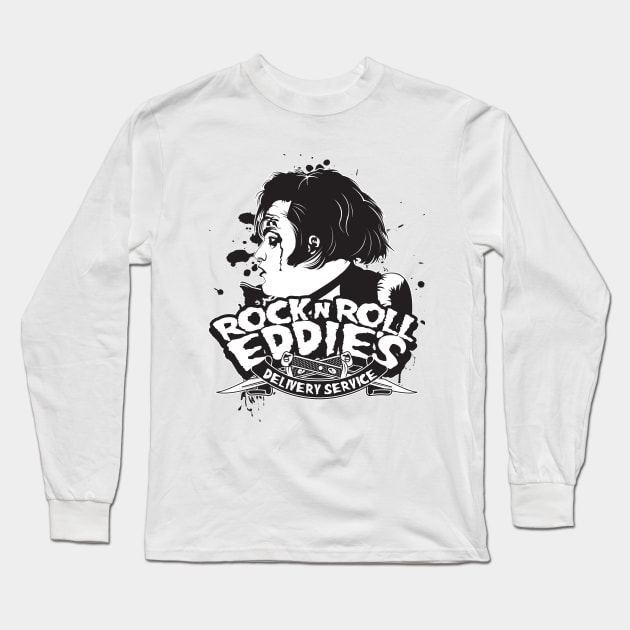 Eddies Delivery service Long Sleeve T-Shirt by satansbrand